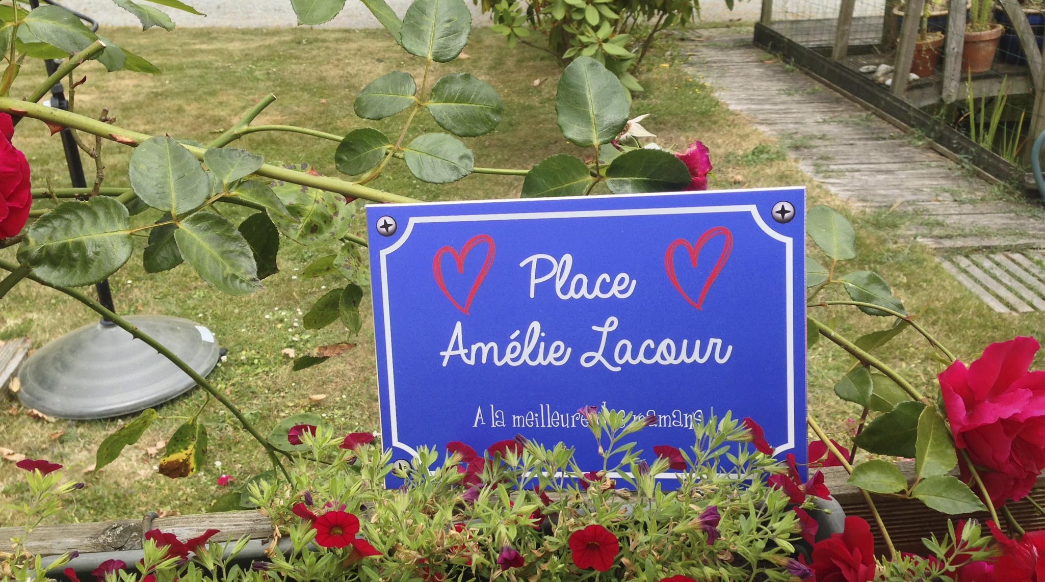 Offrir des plaques personnalisées en cadeau